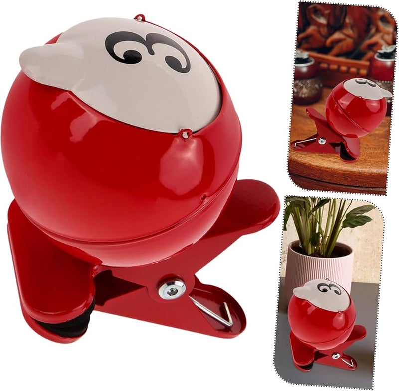 PACKOVE Clamp On Ashtray Elegant Indoor Ash Tray For Home Office Bar Lightweight Design - Image 4